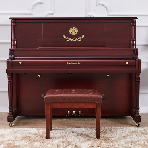 Haiziman Européen Classical Vertical Piano Accessoires Piano professionnel 125af Matte Brown