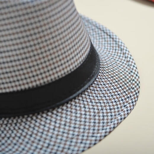 Karond nouveau produit top chapeau hommes et gentleman chapeau d'été rétro de mode britannique jeunesse hommes et femmes lin jazz chapeau décontracté de soleil de soleil.