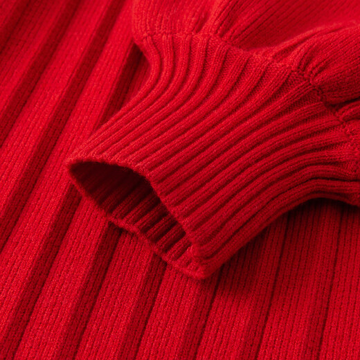 Mini Bala long-sleeved dress for girls and babies to celebrate the New Year, soft and skin-friendly, warm and puffy sleeves, sweet