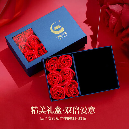 中国黄金宝宝金锁黄金项链足金长命平安锁婴儿周岁生日礼物满月百天送小孩 【岁岁平安】宝宝金锁项圈