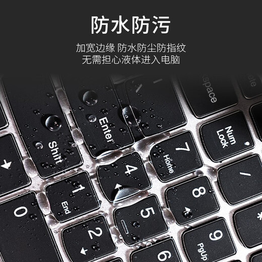 Nifan Huawei MateBook Pold Extraordinary Master ordinateur portable Pack Ipad M3air / M4Pro Plus Lenovo Yoga Pad Pro Yuanqi AI Case de protection informatique Transparent masque de clavier anti-poussière iPad A3271 / A3268