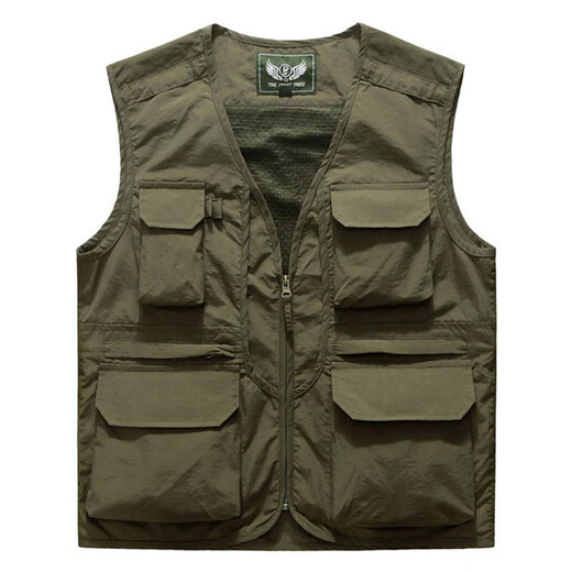 JP Vest Männer dünne Multi-T-Techet-Schnellrockentwickeln-Westen-Werkzeug-Horse-Clip 8578 9866-Military Green 3xl (geeignet für 170jin [Jin entspricht 0,5 kg] -185jin [Jin gleich 0,5 kg])