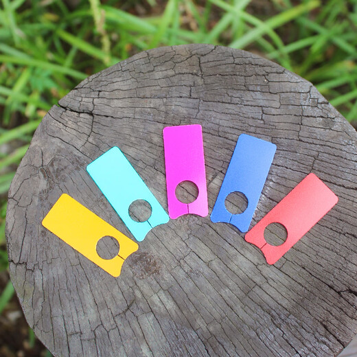 Shipton grape fruit protection label gardening plant tag watermelon pollination mark flower ring buckle melon and fruit gardening mark card red 10000 sheets new thickened material