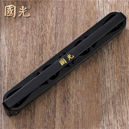 Guoguang Old Brand harmonica 28 trous Stress C-Tune Performance professionnelle Grade 24 hols Polyphonics pour les étudiants étudiants masculins et féminins [niveau de jeu] Gift Polyphonic Matte à 24 trous +