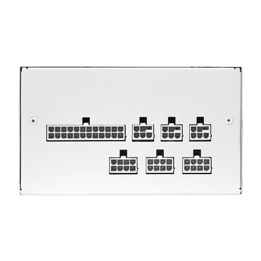 Huntkey WD650K full module gold medal 650W computer power supply Haoyue White (80PLUS gold medal/single channel 50A/full voltage/LLC+SR+DC-DC/intelligent temperature control)