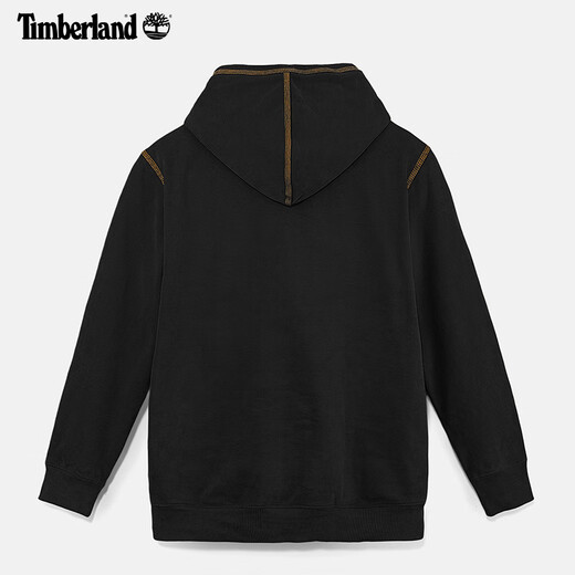 添柏岚（Timberland）官方男款连帽卫衣户外舒适加绒保暖|A694Q A694Q001/黑色 S