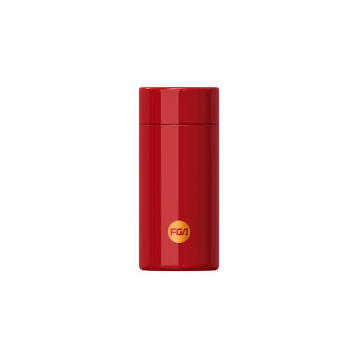 Fuguang Fuguang 316L Edelstahl Thermos Cup Hochwertige Mini Tragbare Teetasse für Männer, Frauen, Studenten und Kinder Mini Small Size-999 Red-Gift 200ml