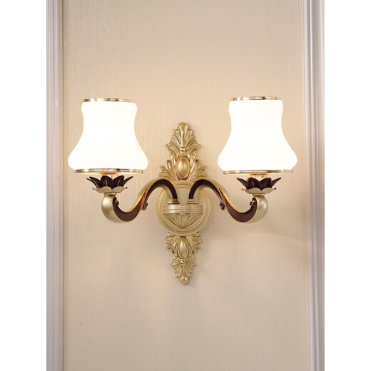 Clcey European Style Wall Light Schlafzimmer Nacht