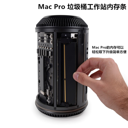 La tecnología de piratería es adecuada para 2013 Apple Trash Can Mac Pro ME253 MD878 DDR3 ECC Workstation Memory Hacking Technology 16GB DDR3 1866 (1 elemento)