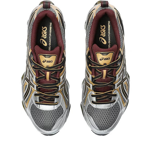 亚瑟士（asics）GEL-QUANTUM KINETIC 男士复古运动休闲鞋舒适减震耐磨跑步鞋 黑色1203A270.023 标准42.5/US9