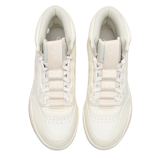 阿迪达斯 （adidas）三叶草休闲鞋女夏季新款透气经典运动舒适耐磨中帮板鞋 IF2677 汉玉白 36