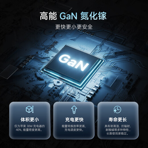 CUKTECH Apple 16 charger 30W gallium nitride set is suitable for iPhone16/15ProMax/plus fast charging head mobile phone ipad/Type-C data cable plug
