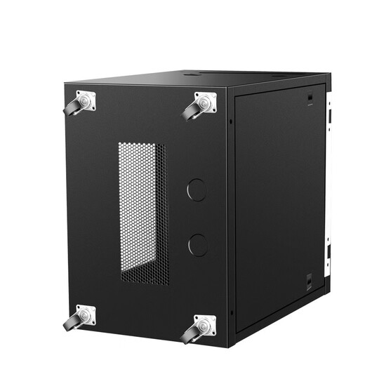 Tuteng W65/66 Netzwerkschrankschalter Router 6U/9U/12U/15U22U0,3 Meter 0,45 Meter 0,6 Meter W6622 Schwarzes Glas Tür 600*600*1200