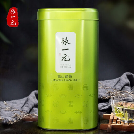 
Zhang Yiyuan Tea 2025 Rain Pre-Rain Green Tea First-Class Alpine Green Tea Can 300g