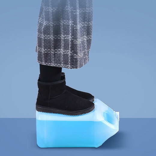 Hasdick HKCL-198 Handle Square Bucket Packaging Plastic Chemical Barrel Thickened Container Barrel High Sealing Lid Water Barrel Wine Barrel 5L