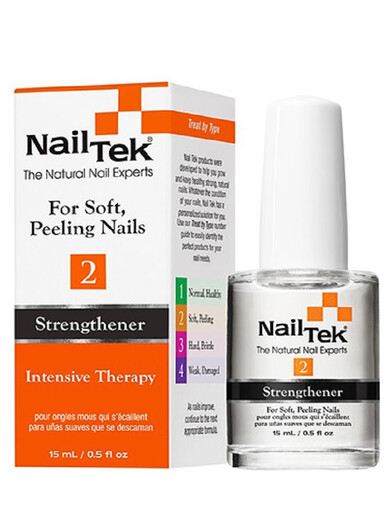 NAILTEK nail care oil No. 2 nail bed finger edge nutritional oil nail tek growth liquid nail care set No. 2 large bottle three-piece set
