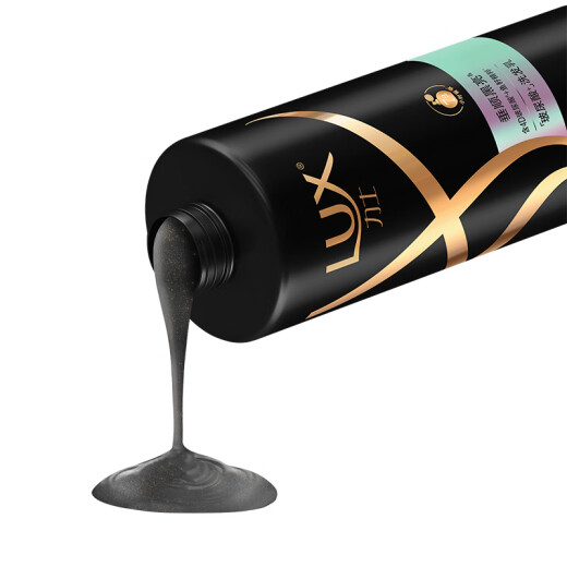 Lux (Lux) Luxury Black Gloss Caviar Shampoo 750g Cabello oscuro y cabello Hyaluronic ácido con sabor Champú