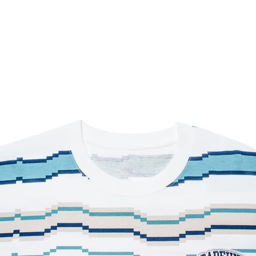 
Li Ning Li Ning men's summer training casual running short-sleeved sportswear comfortable T-shirt breathable and versatile cultural shirt AHST695 AHST695-3 stripes 3 L