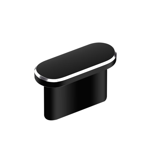 Mu Nian dustproof plug for iPhone 15 mobile phone, iPhone 15 Pro Max charging port dustproof plug, USB-C plug, silicone plug, metal plug, metal style - mixed color 3 pack (color can be noted) + anti-lost device + crystal box, suitable for iPhone 15