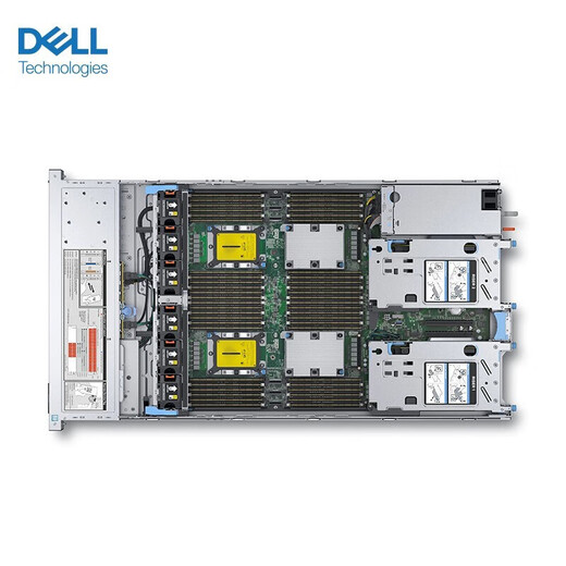 DELL戴尔 R820 R830 R840 二手服务器2U机架式四路虚拟化多开渲染高性能计算主机 840 96核512G/480G*2+1.2T*6 9成新