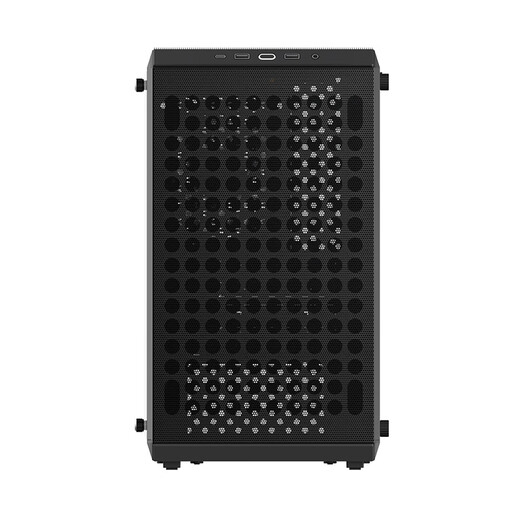 酷冷至尊(CoolerMaster)Q300L V2 黑 MATX电脑台式小机箱 支持240散热水冷/钢玻侧板/USB 3.2 Type-C
