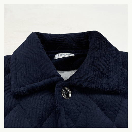 Suiyue Pajamas pour hommes épaissis en velours d'hiver à trois couches Coton Coral Velvet Velvet de papa Les vêtements de maison de l'âge moyen et âgés N9930 Blue M Milk Velvet Malogned Code 3xl épaissis (165-195jin [Jin est égal à 0,5 kg]))