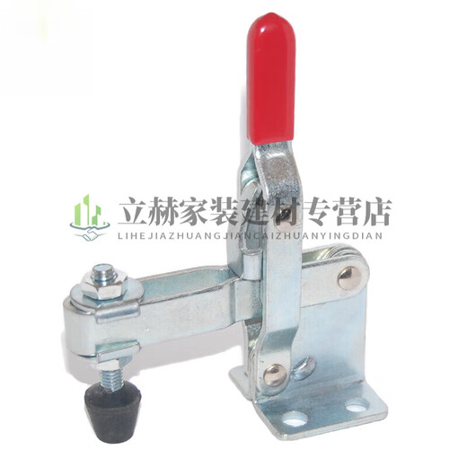XMSJ焊接压紧机械工装夹具夹持锁夹门栓快速夹钳垂直式快速夹具 12137