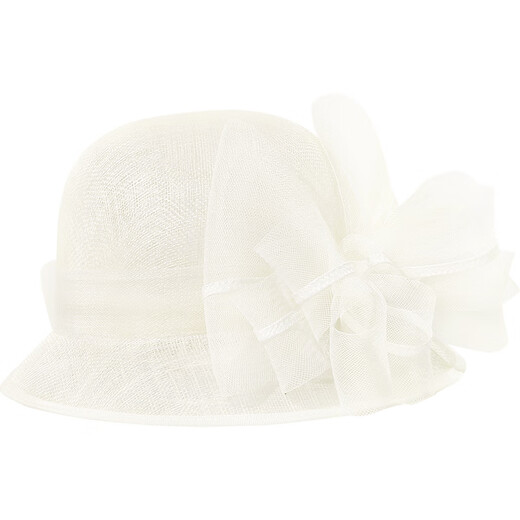 Ee Summer New Style Mesh de style britannique Hat de haut décontracté et polyvalent de style coréen élégant chapeau solaire Suncreen Sun Sun Hat Summer's Summer White Ajustivable