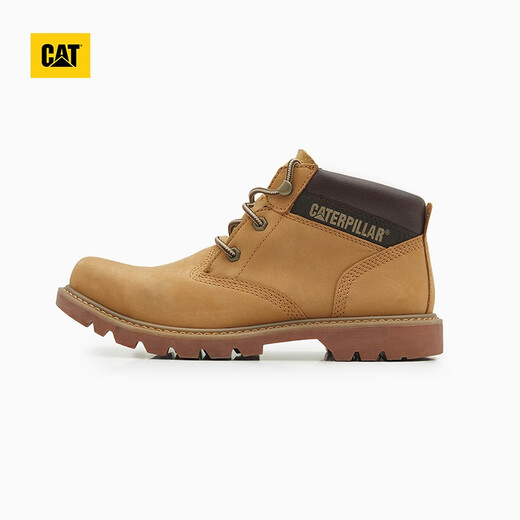 Cat Carter Martin Stiefel Mid-Top Yellow Boots Herren Arbeitschuhe leichte Outdoor-Wanderschuhe P110973N3BDC25 Gelb 41