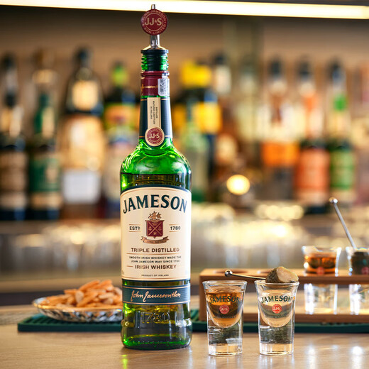 尊美醇（Jameson）爱尔兰威士忌 40度 进口洋酒 500ml单瓶装