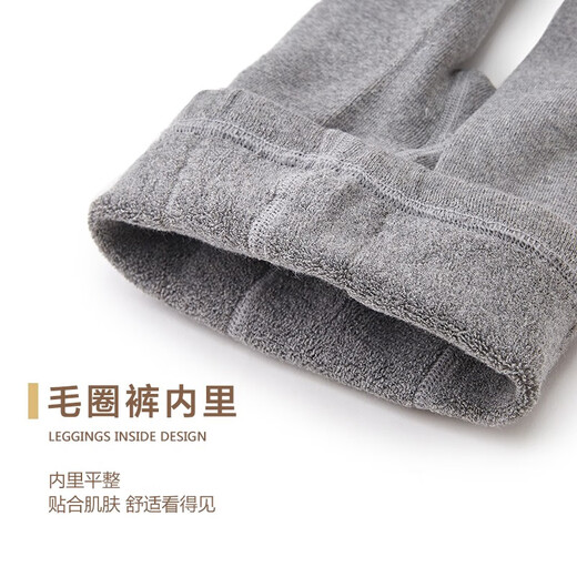 Nido Bear children's leggings autumn and winter girls' pantyhose white baby thickened plus velvet outer wear terry warm pantyhose
