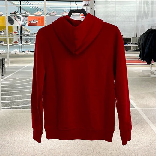 Nike (Nike) Veste pour hommes de sport et d'automne en tricot en velours à capuche chaude en velours sweat-shirt DQ7467-091 DQ7467-687 Chinese rouge plus velours 3xl