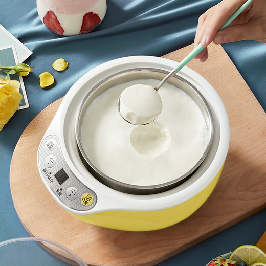 
Bear yogurt machine, fully automatic rice wine machine, stainless steel inner liner, yogurt fermentation natto machine, ceramic 4-minute cup inner liner, microcomputer timed temperature control, microcomputer [1+4 minutes cup] SNJ-B10K1