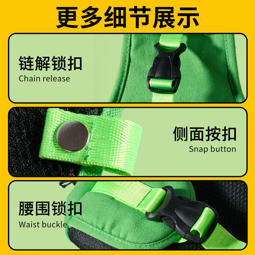 MamyPets猫包外出便携单肩斜挎包小型犬轻便透气可露头防挣脱大容量宠物包 斜挎包-绿色【可背可遛】