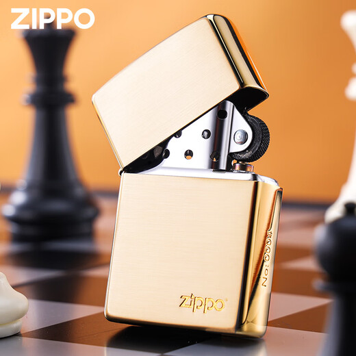 Zippo Loger Logo Classic Shell Gravé à vent Kérosène Boyfriend Gift Classic Logo Nouvelle machine Dy9902US sans huile