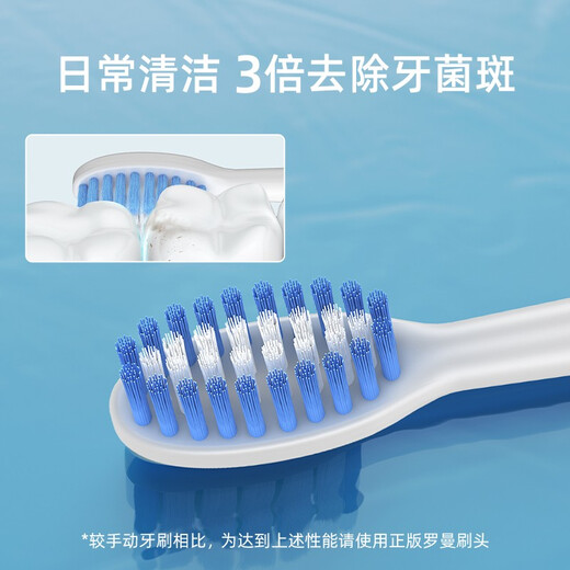 ROAMAN electric toothbrush head SC01 white conventional brush head universal type 4 pack