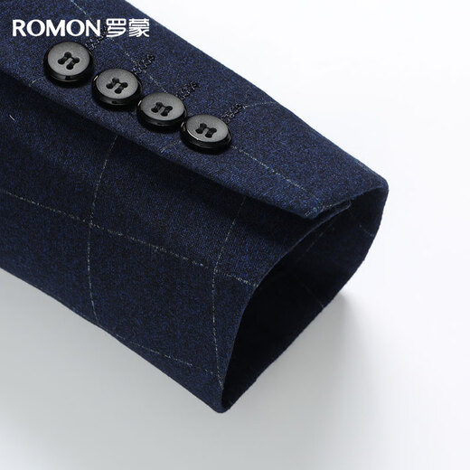 Luo Meng suit men's slim professional formal wear stretch suit suit business groom's suit wedding dress men's clothing