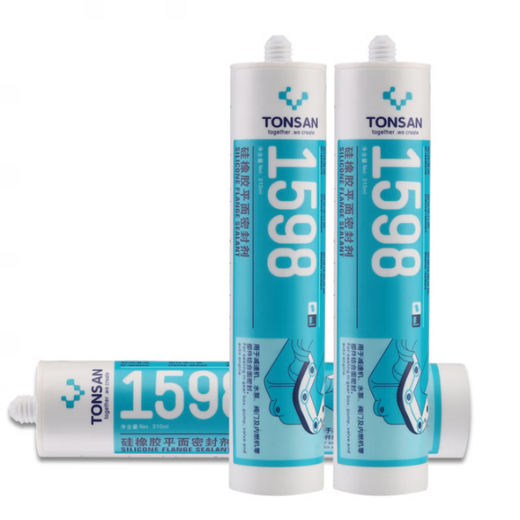 KESAIXIN1587 1596 1598 1592 Equipo de brida resistente a alta temperatura de sellador plano SELLO NEGRO 1598-310ML