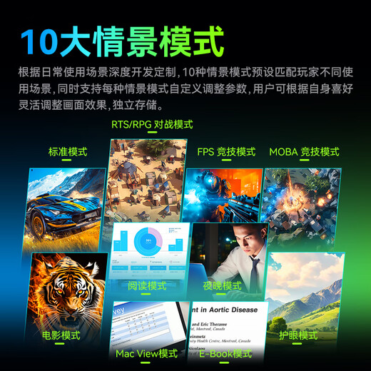 Titan Legion 31.5-inch 2K 180Hz ergonomic stand HDR high dynamic display with gaming backlight 1500R curved gaming monitor C32A1R