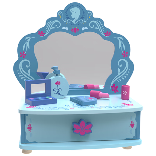 
Disney Frozen Dresser Children's Wooden Puzzle House Playing Toys Home Decoration Birthday Gift Gifts