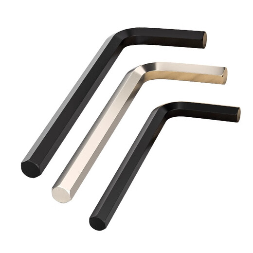 Fengji L-type inner hexagonal wrench single black hexagonal hexagonal screwdriver inner hexagonal 1.5-2-2.5-3-4-5-8mm black 12mm-1 piece