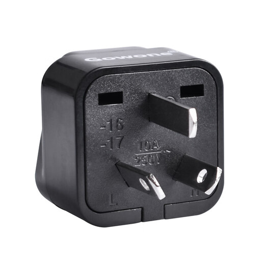 GowoneGowone computer room server PDU conversion connector multi-function to 10A multi-purpose hole global universal conversion socket national standard three-pin to 10A multi-purpose hole