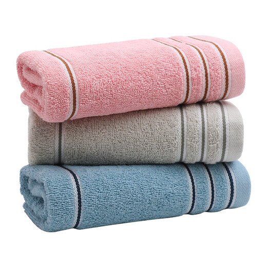 
Jieliya GRACE 2-pack towel pure cotton face washing household adult men and women couple thickened soft absorbent facial towel 1 6636 Lan + 6636 Yellow