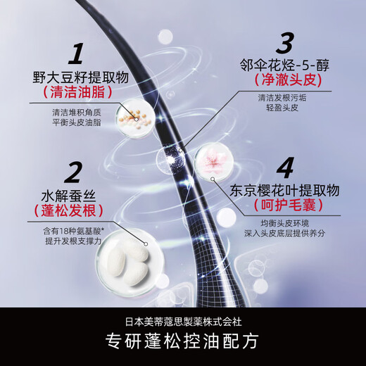 发玛21PHARMA控油蓬松轻盈洗发水600ml清爽无硅油洗头膏持久留香男女