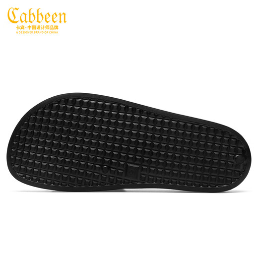 Carbin Slippers Men's Men's Summer polyvalent One-glisppers Men's Men's Trendy Uster Wear Slippers Men's Soft Sole Casual Beach Shoes Men's Trendy Drag Black 41