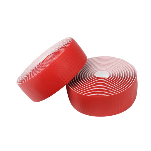 He Jiagong bicycle handlebar wrap imitation carbon fiber road handlebar with anti-slip sweat-absorbent shock-absorbing strap handlebar green handlebar pair