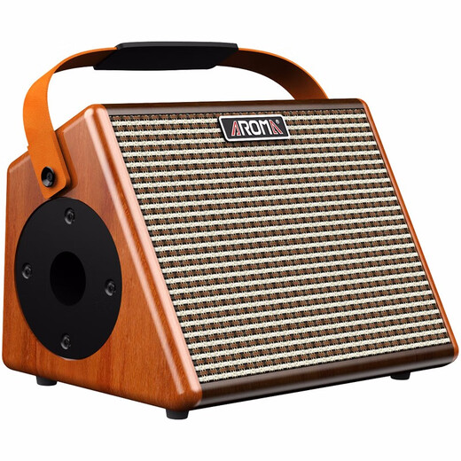 AROMA acoustic guitar 15W folk audio playing and singing charging portable outdoor Bluetooth musical instrument smart speaker AG-15A