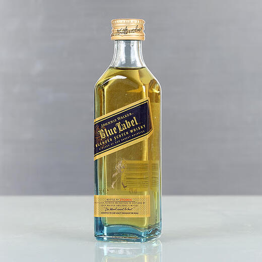 罗曼湖 洋酒 伏特加 威士忌 朗姆酒小瓶酒版酒伴便利店调酒基酒 尊尼获加蓝牌威士忌50ml