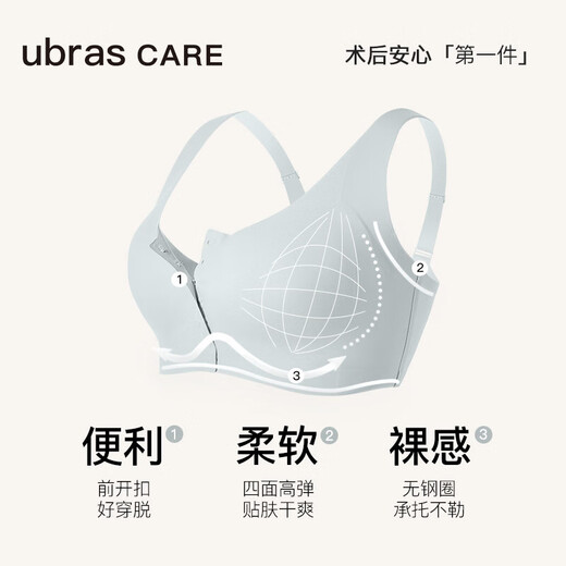 Spezielle postoperative Urrascare No-Size Front Open-geheimer Band No-Stick Unterwäsche Lip Brust BH BH BH Pulver xxxl