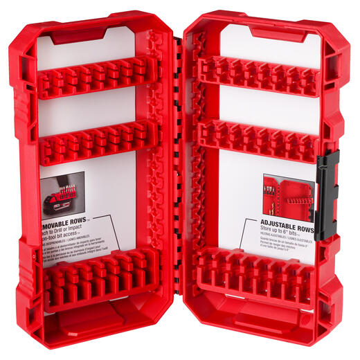 Wen Yijia Customized Milwaukee Packout kompatibel mit selbstbohrer Batch-Speicherbox-Batchbohrer-Bit-Teil-Speicher 48-32-9922 Große Bohrbox doppelseitig